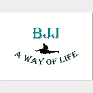 BJJ a way of life Posters and Art